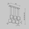 Люстра подвесная Modelux MS.161.760 BS