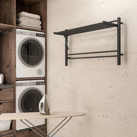 Полотенцесушитель электрический Terminus 4670078543325 105х60 черный