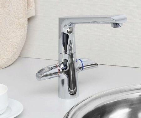 Смеситель для кухни Wasserkraft Lossa 1200 1207 на мойку хром