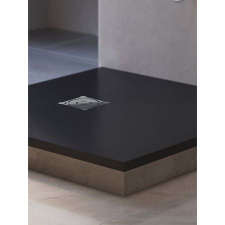 Душевой поддон из искусственного камня RGW Stone Tray 16152100-02 100х100 серый без ножек