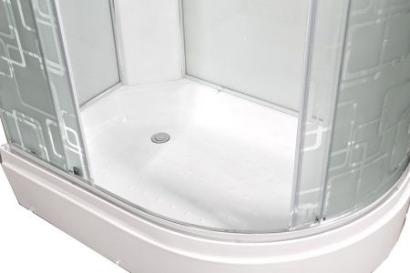 Душевая кабина AvaCan EM2712LLED+GM 120х80 асимметричная с крышей ориентация левая