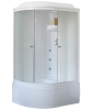 Душевая кабина Royal Bath ВК RB8120BK3-WC-R 120х80 асимметричная с крышей ориентация правая