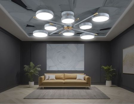 Люстра на штанге Ambrella Light LineTech (ЛинеТецх) FL516339