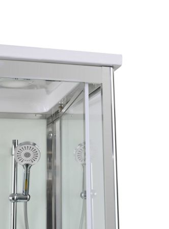 Душевая кабина AvaCan V V5012LED 120х90 прямоугольная с крышей ориентация универсальная