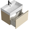 Тумба под раковину Aqwella Y PUR0165KS 60х50 подвесная цвет бежевый