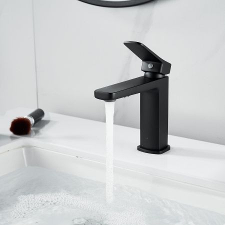 Смеситель Raffine F0199H на раковину черный