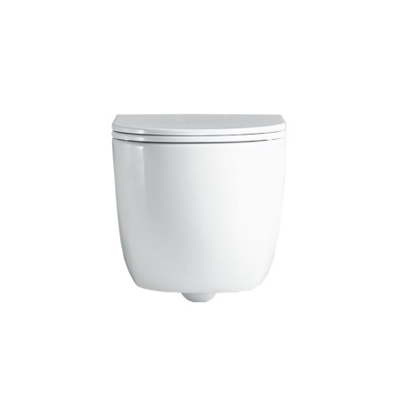 Унитаз подвесной Vincea Globo VT1-52T белый с сиденьем микролифт безободковый смыв торнадо