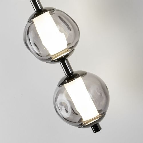 Бра Delight Collection OB2437 pearl black/smoke - фото 4