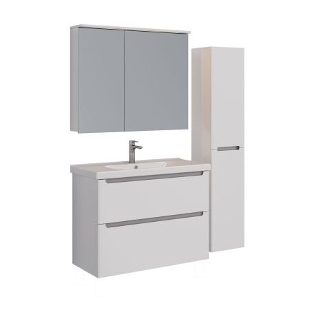 Зеркало-шкаф LeMark Zenon LM100ZS-Z 100х80 подвесной