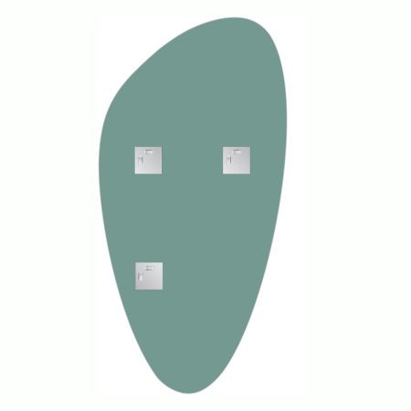 Зеркало Evoform Primary BY 0118 50х100 подвесное