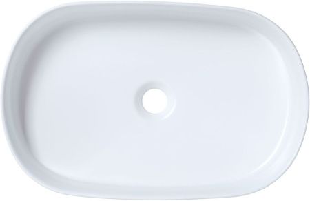 Раковина керамическая Allen Brau Fantasy 4.11022.21 60х40 накладная цвет белый без отверстий под смеситель