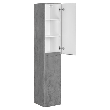 Шкаф-пенал Vincea VSC-2P170BT-R 35х35х170 подвесной цвет серый