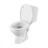 Унитаз-компакт напольный с бачком Santeri Pro 1P2155S0000BF белый с сиденьем каскадный смыв