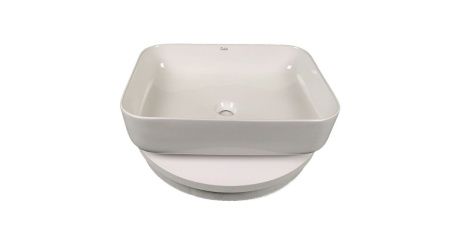 Тумба с раковиной Sintesi STL.W7017_SIN-LVB-APP-409 60х60 подвесная цвет бежевый