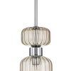 Светильник подвесной Escada Gloss (Глосс) 1141/1S Chrome/Beige