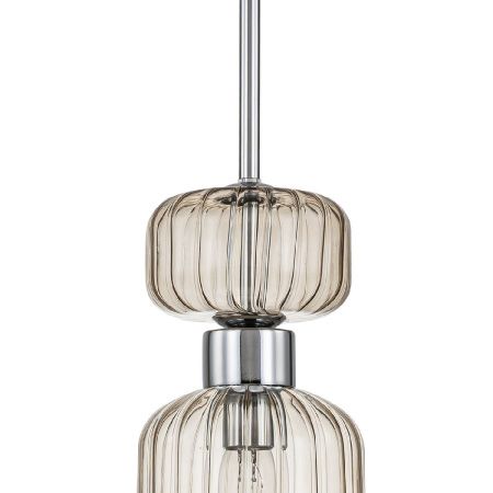 Светильник подвесной Escada Gloss (Глосс) 1141/1S Chrome/Beige