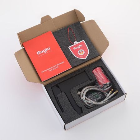 Смеситель Raglo R01 R01.10.06 на раковину черный