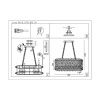 Люстра подвесная ST Luce Fabio (Фабио) SL1170.303.10