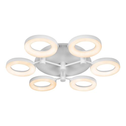 Люстра потолочная iLedex Jomo (Джомо) FS-014-X6-(B) 72W WH - фото 4