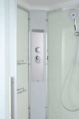 Душевая кабина AvaCan EM EM2912L 120х90 асимметричная с крышей ориентация левая