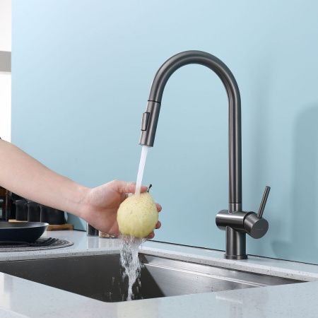 Смеситель для кухни Splenka S204 S204.49.09 на мойку серый