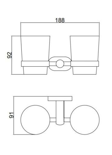 Стакан BELZ B90508 - фото 2