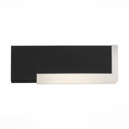 Уличный настенный светодиодный светильник ST Luce Posto Black (Посто Блацк) SL096.401.02