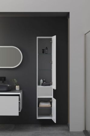 Шкаф-пенал Allen Brau Infinity 1.21009.WM 40х180 подвесной цвет белый