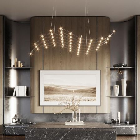 Люстра подвесная Odeon Light Welkin (Велкин) 7057/45L