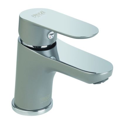 Смеситель Fiore 81GX8120 на раковину хром/серый