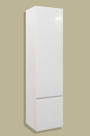 Шкаф-пенал Эстет Dallas Luxe ФР-00001947 40х160 подвесной цвет белый