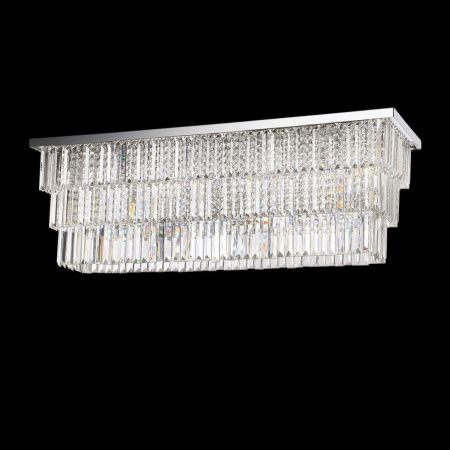 Люстра подвесная Ideal lux MARTINEZ (МАРТИНЕЗ) Martinez PL8 Cromo 166285