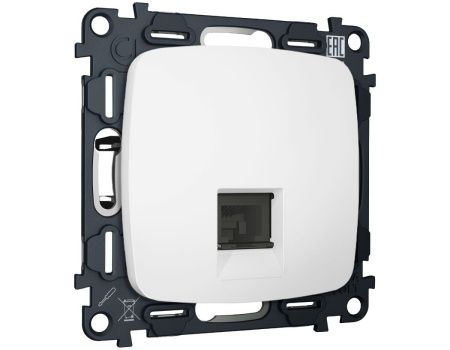 Комплект механизма компьютерной розетки Ambrella Volt MO132005
