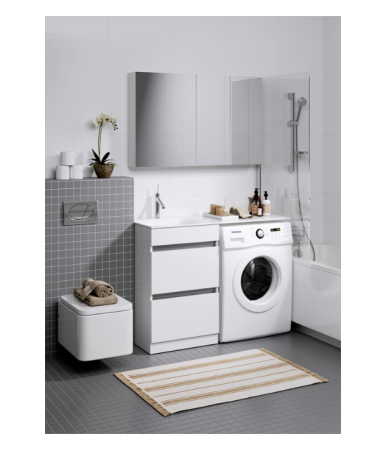 Тумба под раковину Aqwella Y FOR01052 50х50 напольная цвет белый