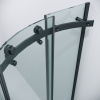 Душевой уголок Grossman Classic 301.K33.04.9090.21.00 90х90 стекло прозрачное профиль черный матовый без поддона