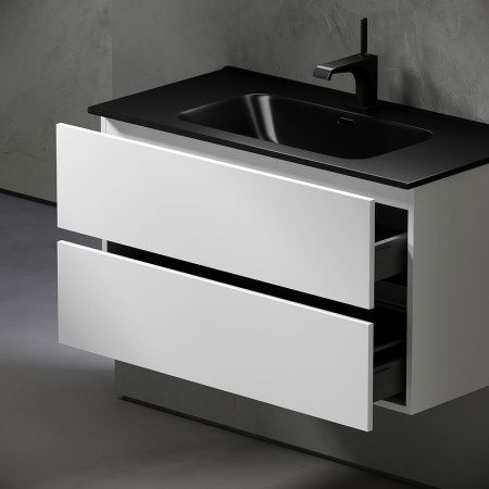 Тумба под раковину Sancos Urban UR90W 90х50 подвесная цвет белый