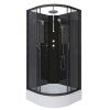 Душевая кабина Niagara Classic 65011434BKT 90х90 четверть круга без крыши ориентация универсальная