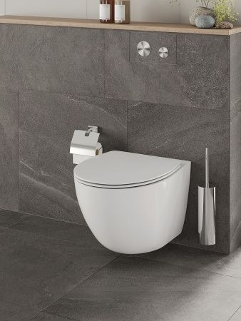 Унитаз подвесной Orange C07-150W белый с сиденьем микролифт смыв торнадо