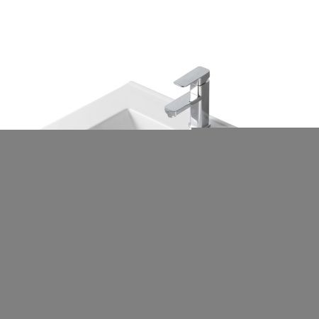 Раковина из сантехнического фарфора Orange B03-610w 60х50 встраиваемая цвет белый