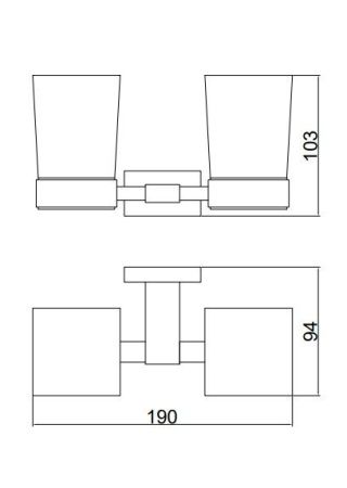 Стакан BELZ B90208