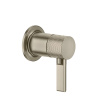 Смеситель для душа Gessi Inciso 58109#149 встраиваемый в стену никель (внешняя часть)