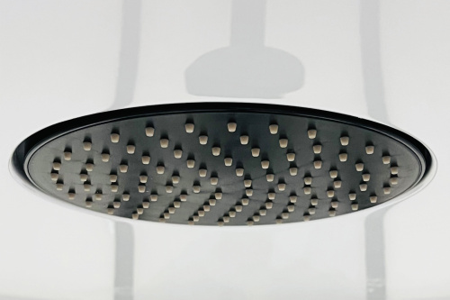 Душевая кабина Royal Bath FATO RB90HK-TG-BL FATO 90х90 четверть круга с крышей ориентация универсальная - фото 3 Душевая кабина Royal Bath FATO RB90HK-TG-BL FATO 90х90 четверть круга с крышей ориентация универсальная - фото 3