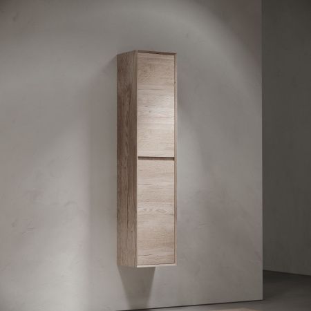 Шкаф-пенал Sancos Marmi 1.0/Marmi 2.0 PMR35EG 40х160 подвесной цвет коричневый
