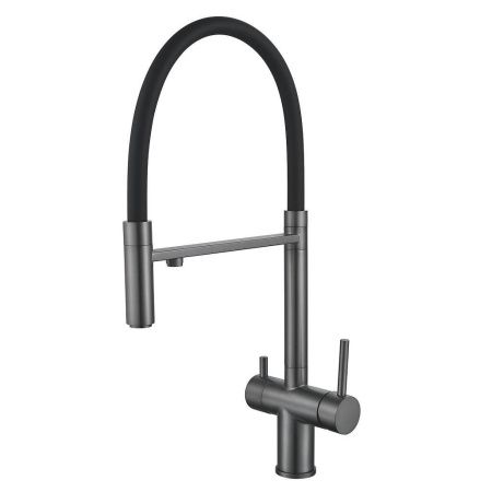 Смеситель для кухни Maretti Calabria CA31RGF11 на мойку серый