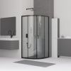 Душевой уголок RGW Classic 32095499-14 90х90 стекло прозрачное профиль черный без поддона