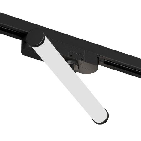 Трековый однофазный светильник Denkirs Strom (Стром) DK6448-BK