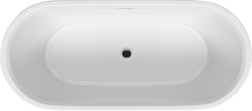 Ванна акриловая Riho INSPIRE FS B085001005 180х80 пристенная овальная