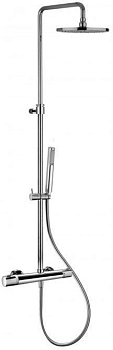 Душевая стойка Paffoni Birillo ZCOL638LIQCR настенная цвет хром Душевая стойка Paffoni Birillo ZCOL638LIQCR настенная цвет хром