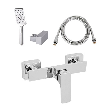 Смеситель для душа AQG Delta 01DEL319CR настенный хром