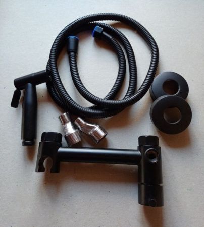 Гигиенический душ со смесителем Fashun A57503-7 черный